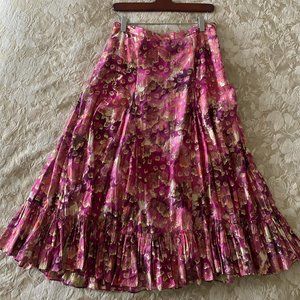Love Shack Fancy Pre-Dawn Midi Skirt | Size 10/Medium